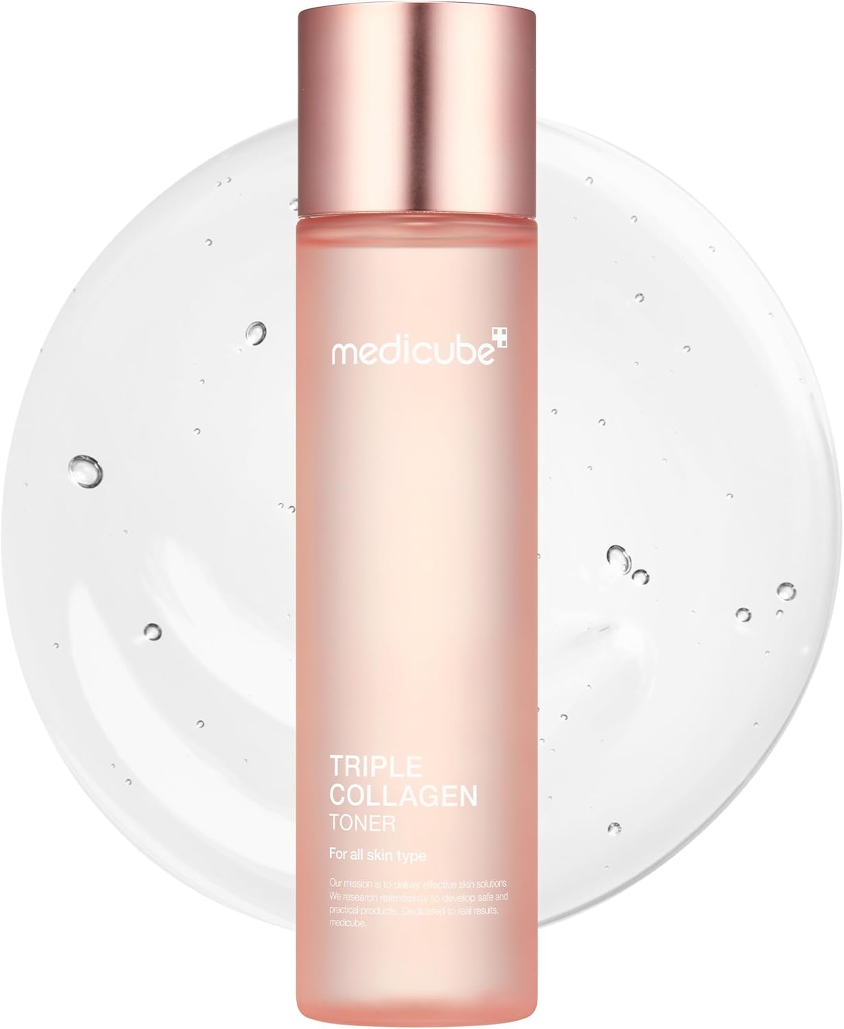 Medicube Triple Collagen Toner - Hydrolyzed, Atelo, & Soluble Collagen for Deep Hydration & Plump Skin