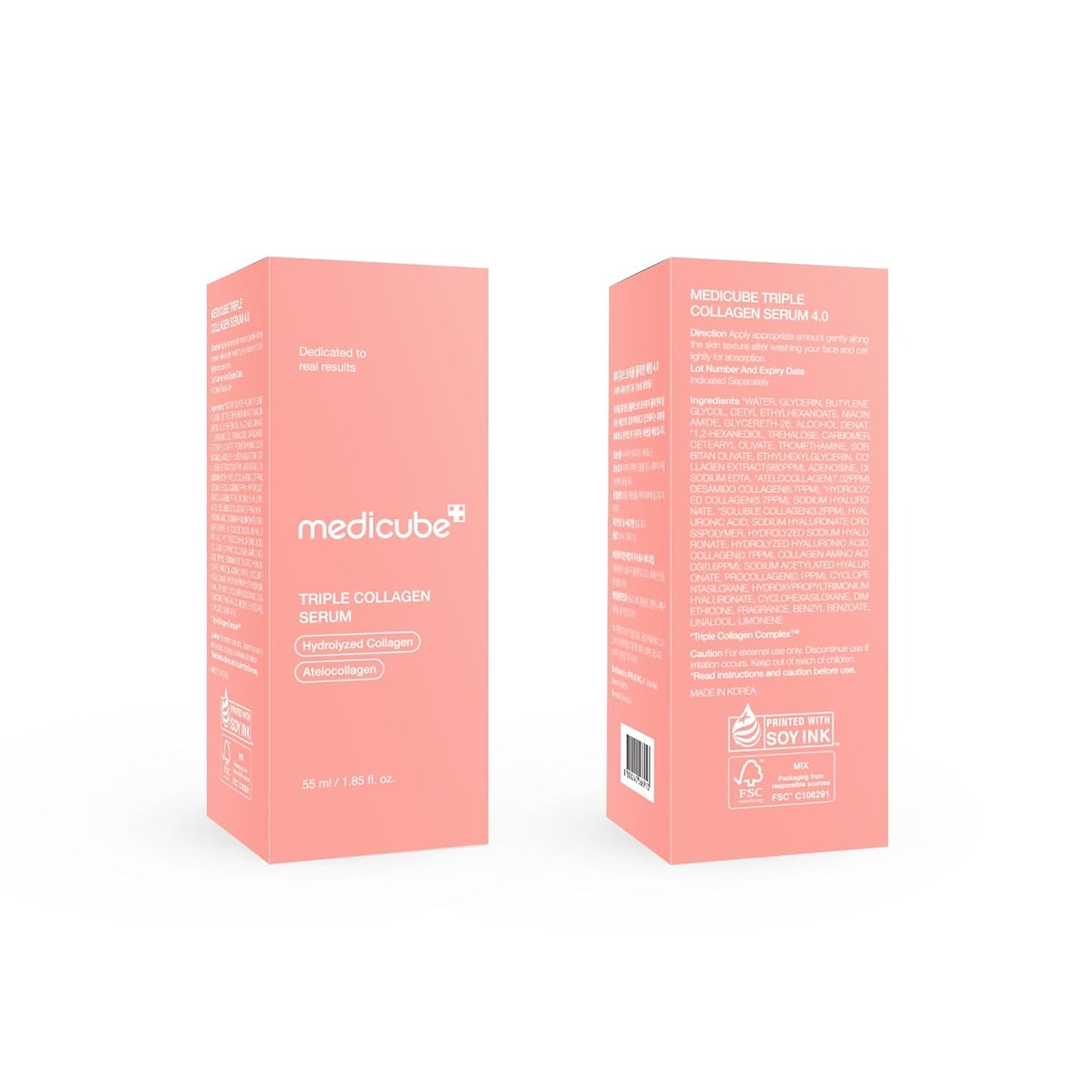 Medicube Triple Collagen Serum 1.85 fl.oz - Nourish dull skin with Triple Collagen Complex