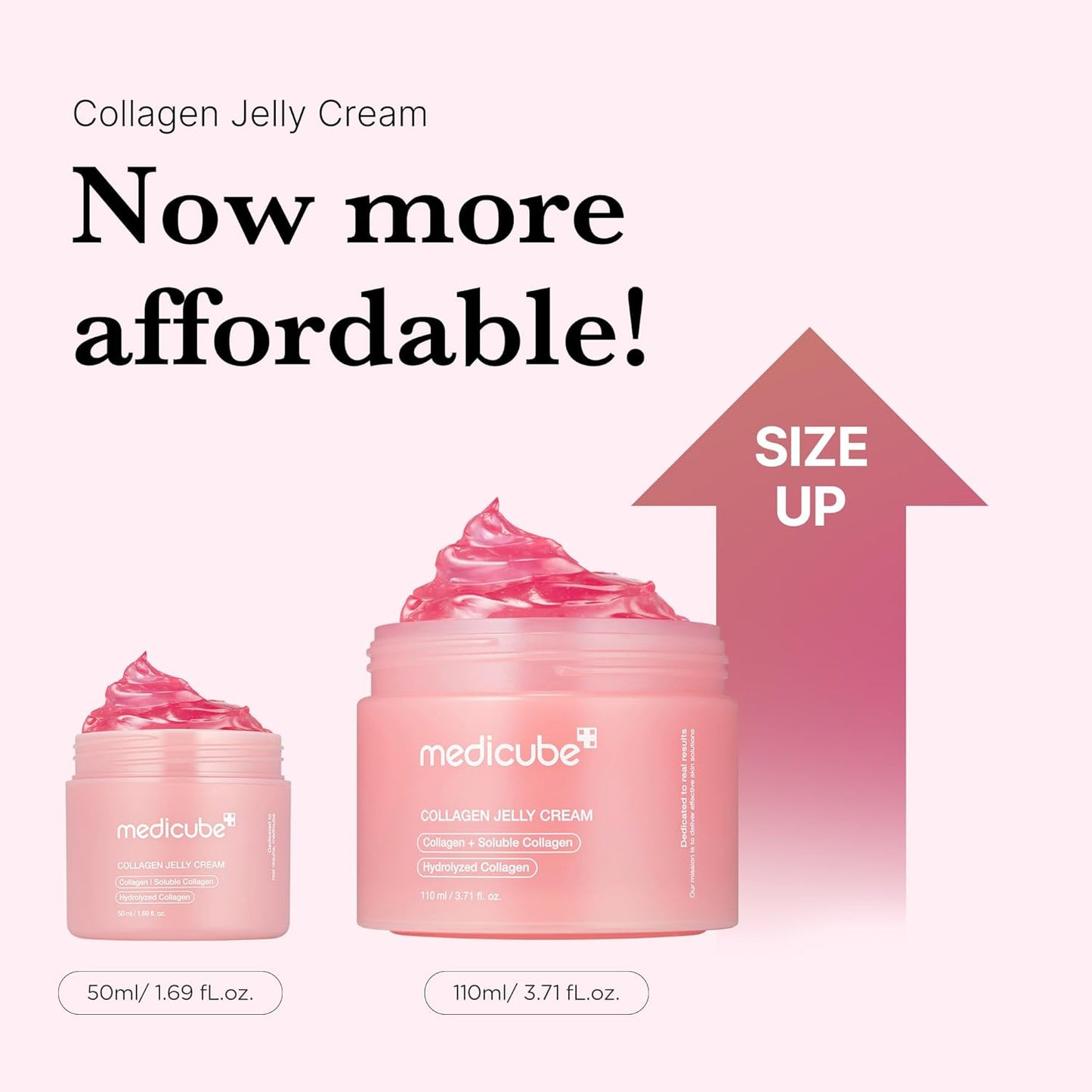 Medicube Collagen Jelly Cream- Niacinamide & Freeze-Dried Hydrolyzed Collagen