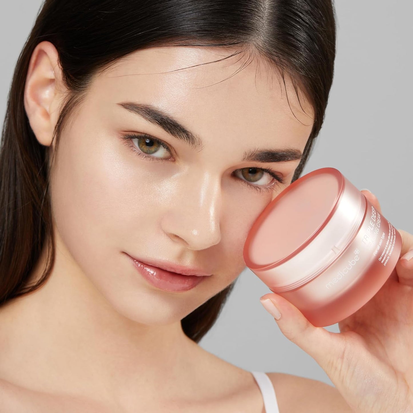 Medicube Triple Collagen Cream - Hydrating & Firming Moisturizer with Hyaluronic Acid, Premium Elastin, Shea Butter