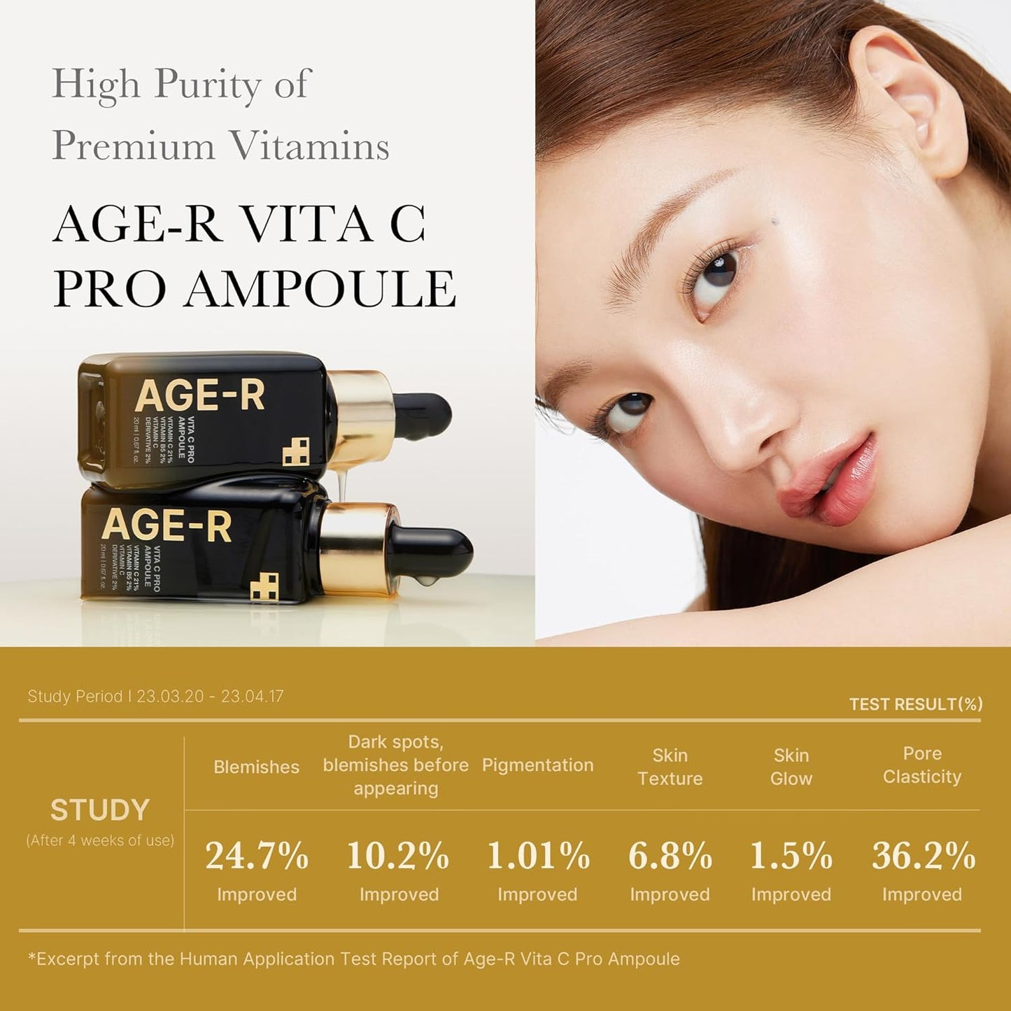 Medicube Age-R Vita C Pro Ampoule -Vitamin C Serum for Pigmentation, Uneven Skin Tone, and Hydration