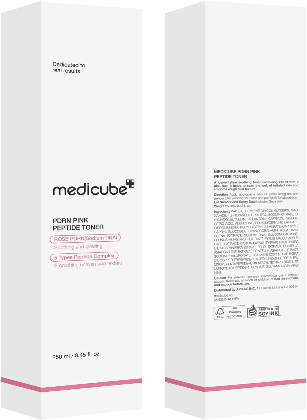 medicube PDRN Pink Peptide Toner