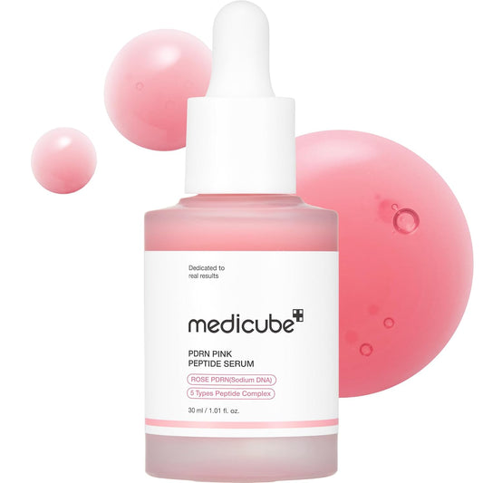 Medicube PDRN Pink Peptide Serum, Pink glow serum, Peptide, Niacinamide Serum